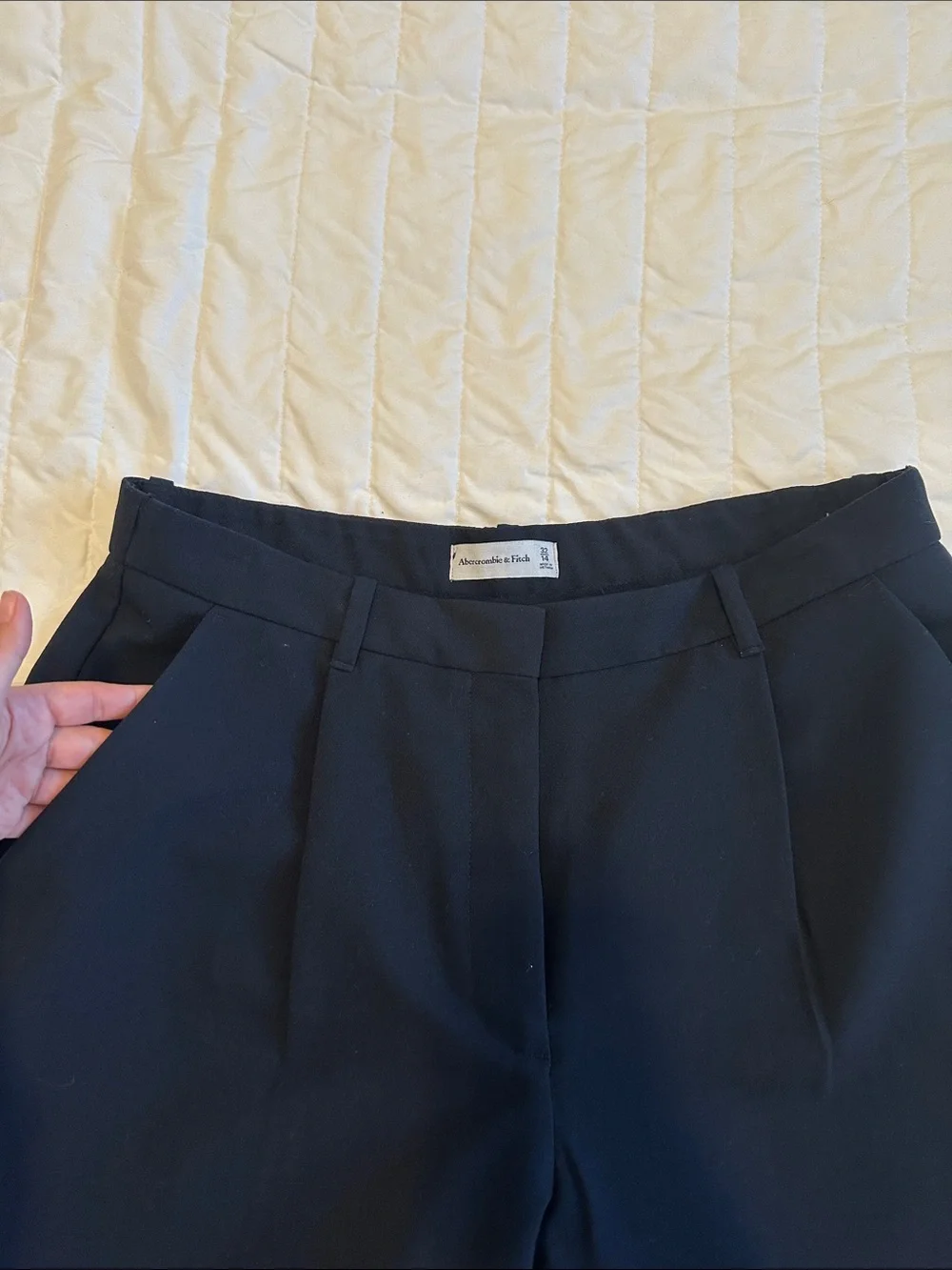 Abercrombie & Fitch Black Women's Dress Pants